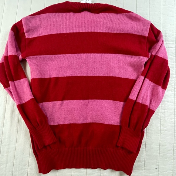 Hello Kitty Red and Pink Knit Sweater XS - Picture 6 of 10